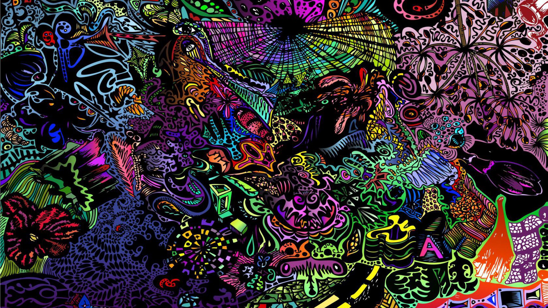 Psychedelic Abstract Art - ID: 88766