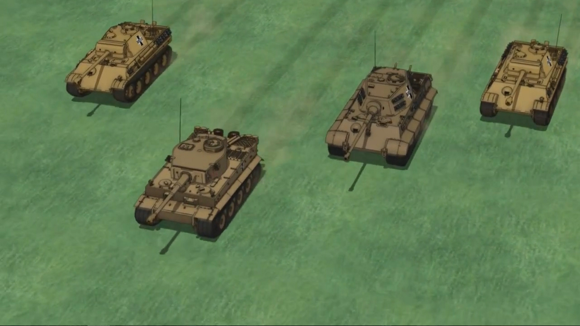 Kuromorimine's Tank (Girls und Panzer)