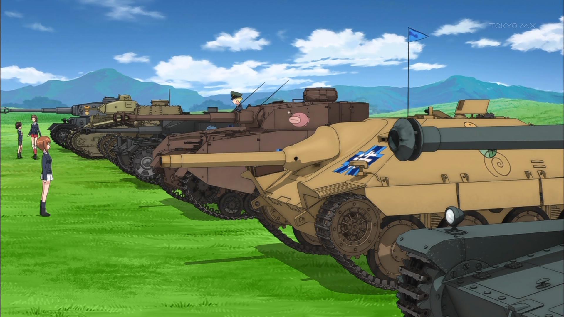 Girls und Panzer танки