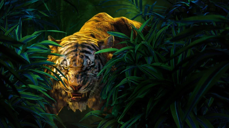 Shere Khan tiger movie The Jungle Book (2016) Image