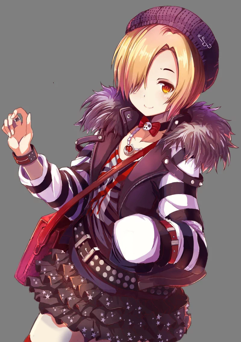 orange eyes blonde Koume Shirasaka Anime The iDOLM@STER Cinderella Girls Image