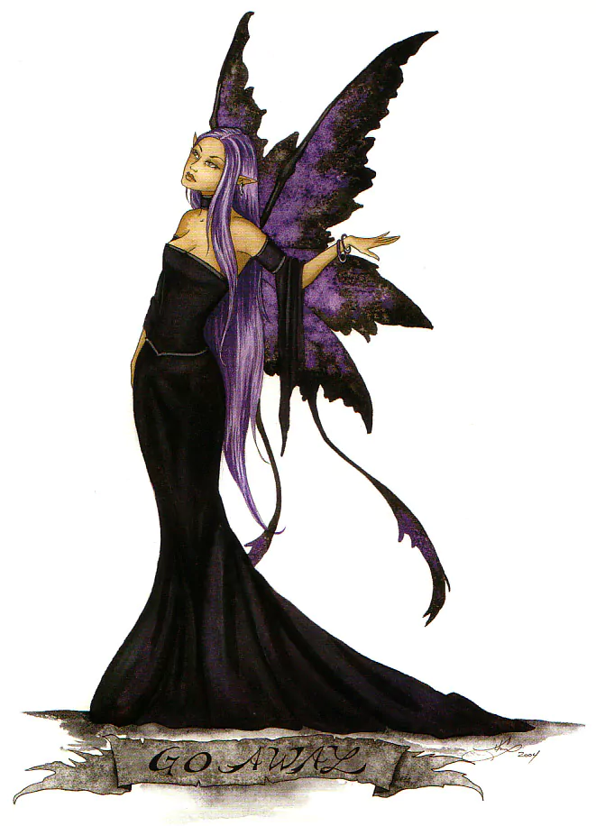  Go Away by Amy Brown