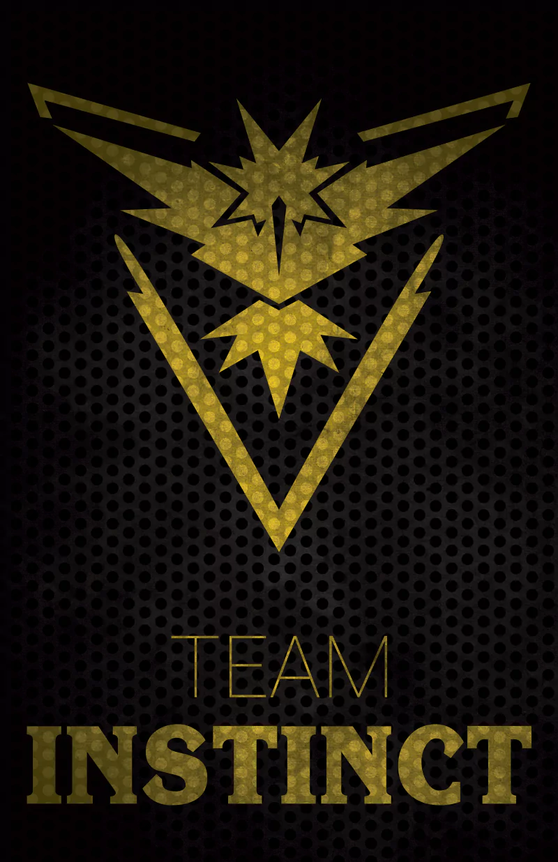 Team Instinct Pokemon Go video game Image