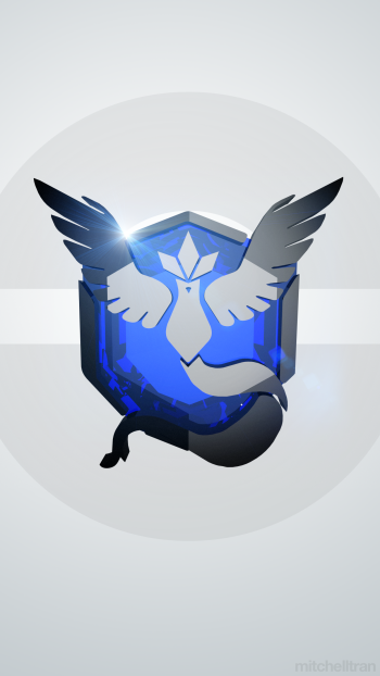 Team Mystic Texture - No Words by Hebulicore