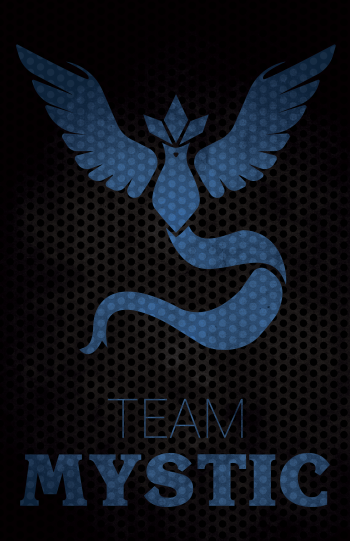 Team Mystic Texture - No Words by Hebulicore