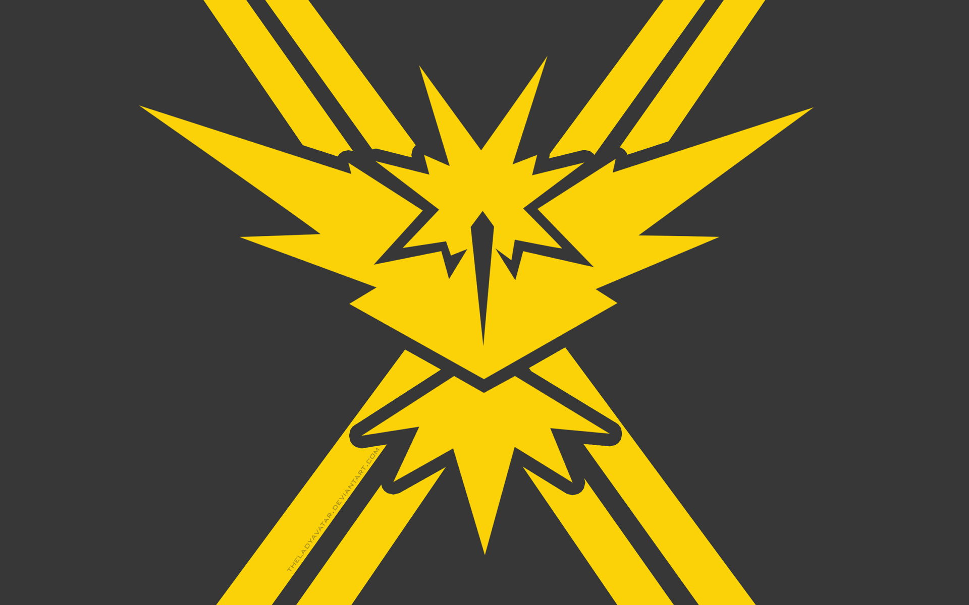 Download Team Instinct Pokemon Go Video Game Art