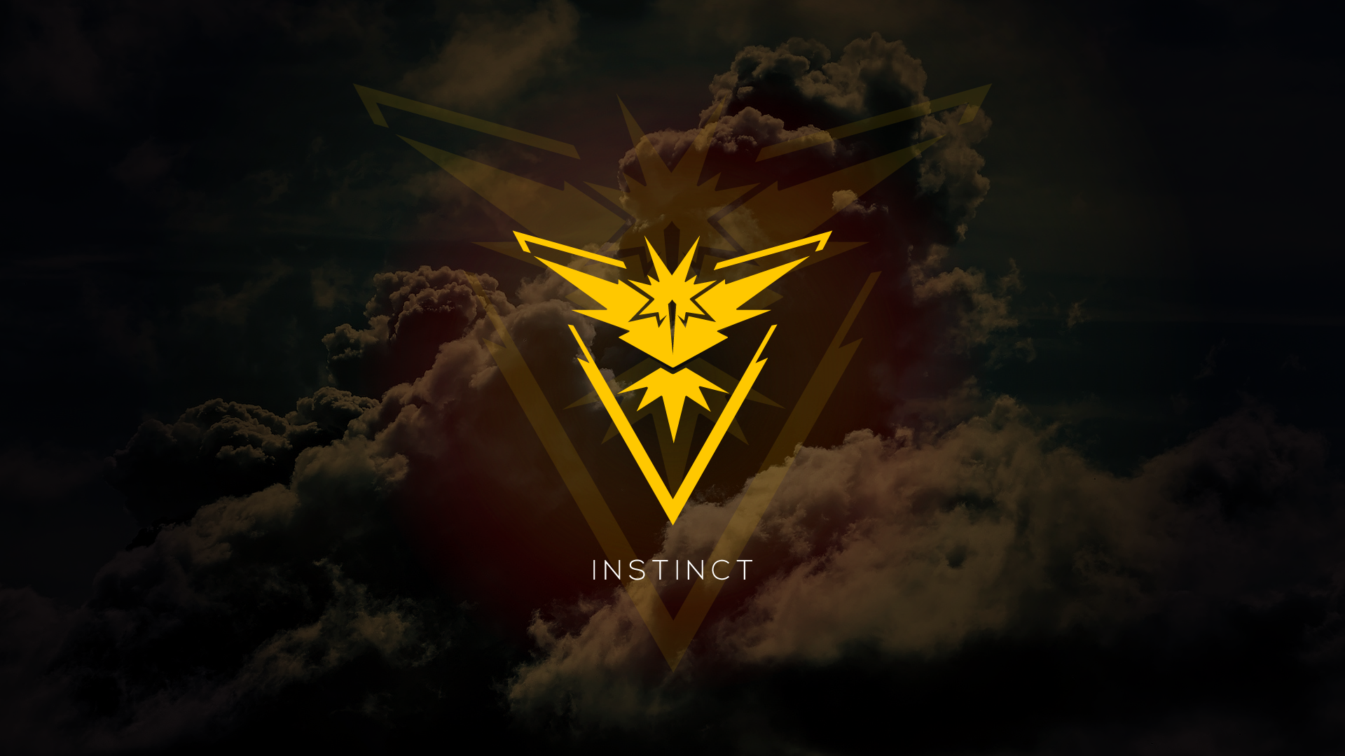 Download Team Instinct Pokemon Go Video Game Art