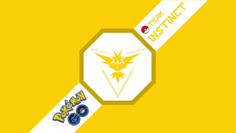 Team Instinct Pokemon Go video game Image