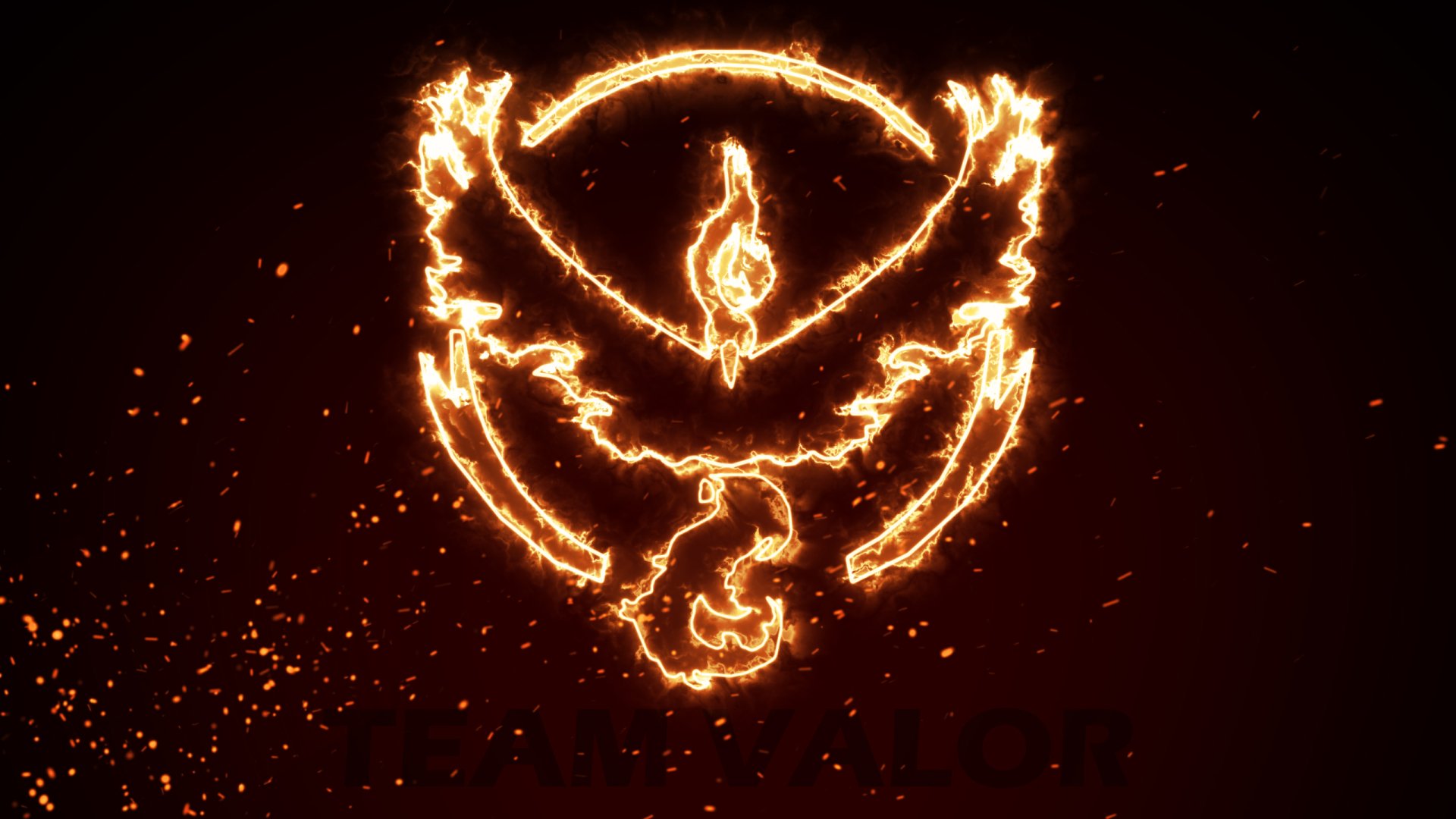 Download Team Valor Pokemon Go Video Game Art