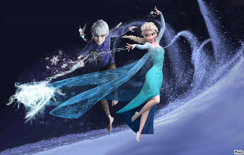  Recreated characters from the movie Frozen - Disney