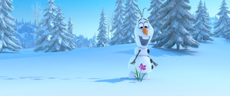  Frozen - Disney movie - the snowman
