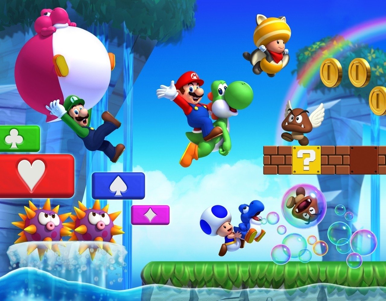 Download Mario Nintendo Video Game New Super Mario Bros. U Art