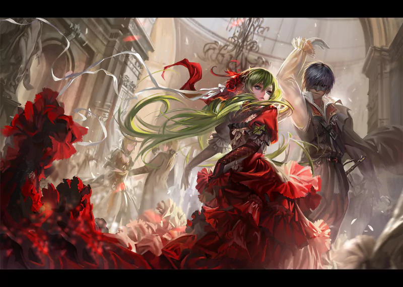 Cantarella (Vocaloid) song illustration Kaito (Vocaloid) Hatsune Miku Anime Vocaloid Image