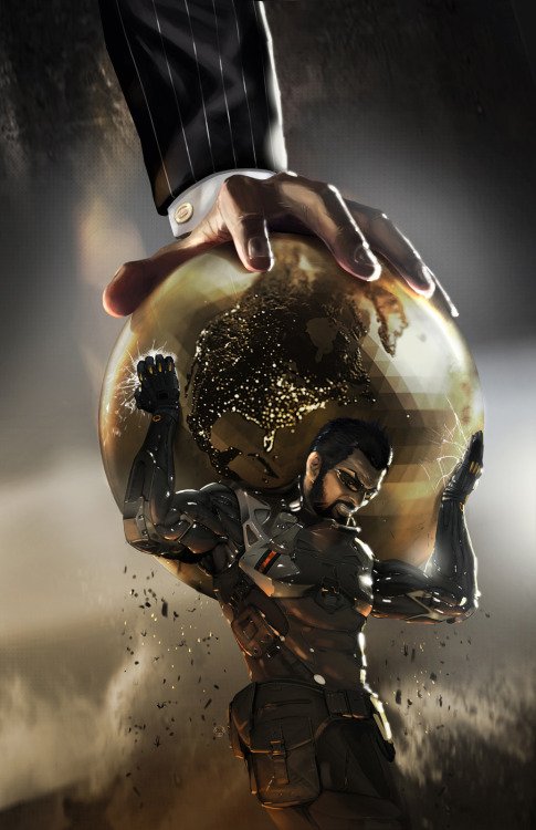 Download Deus Ex: Universe Children's Crusade Adam Jensen Comic Deus Ex: Universe Art