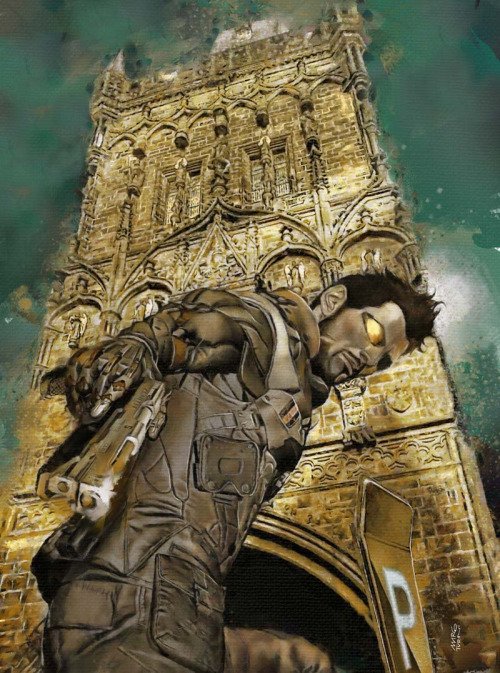 Download Deus Ex: Universe Children's Crusade Adam Jensen Comic Deus Ex: Universe Art