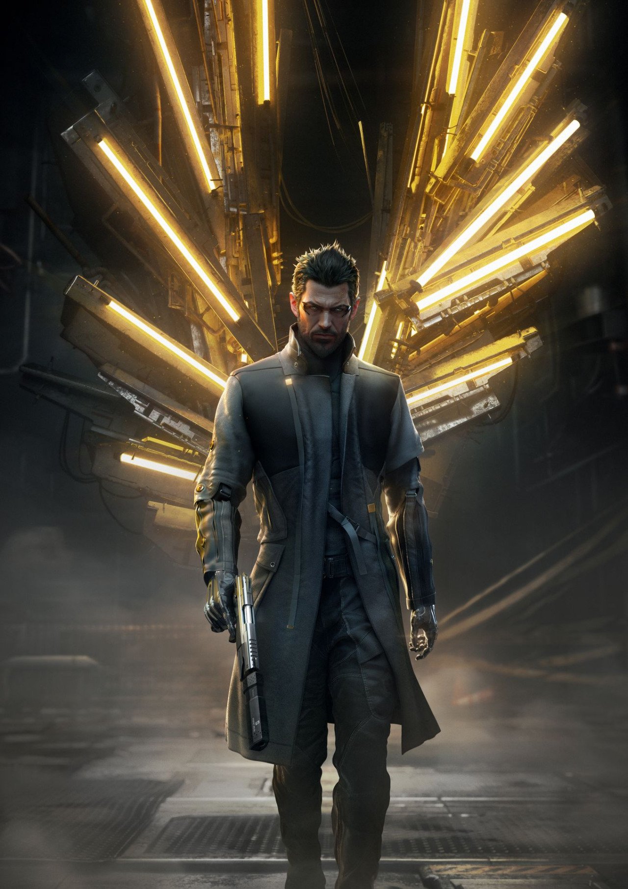 Download Adam Jensen Video Game Deus Ex: Mankind Divided Art