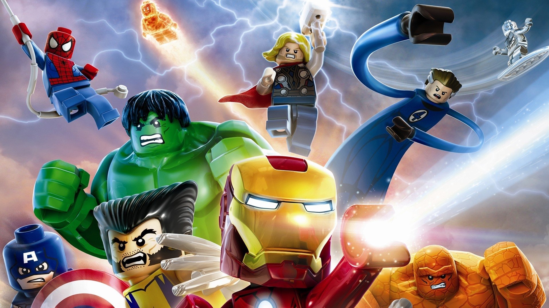 Download Video Game Lego Marvel Super Heroes Art