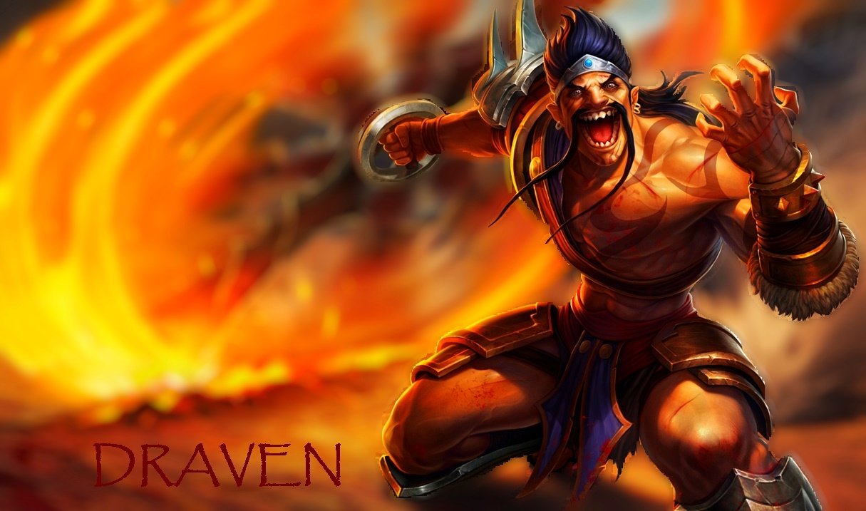 Download Draven (League Of Legends) Video Game League Of Legends Art