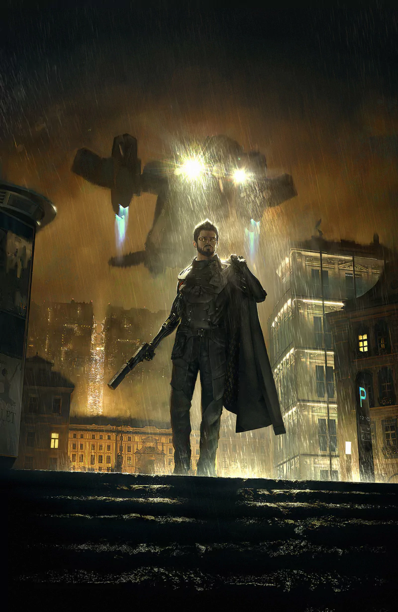 Adam Jensen video game Deus Ex: Mankind Divided Image