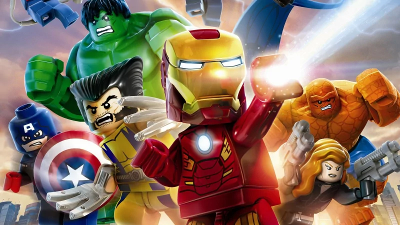 video game Lego Marvel Super Heroes Image