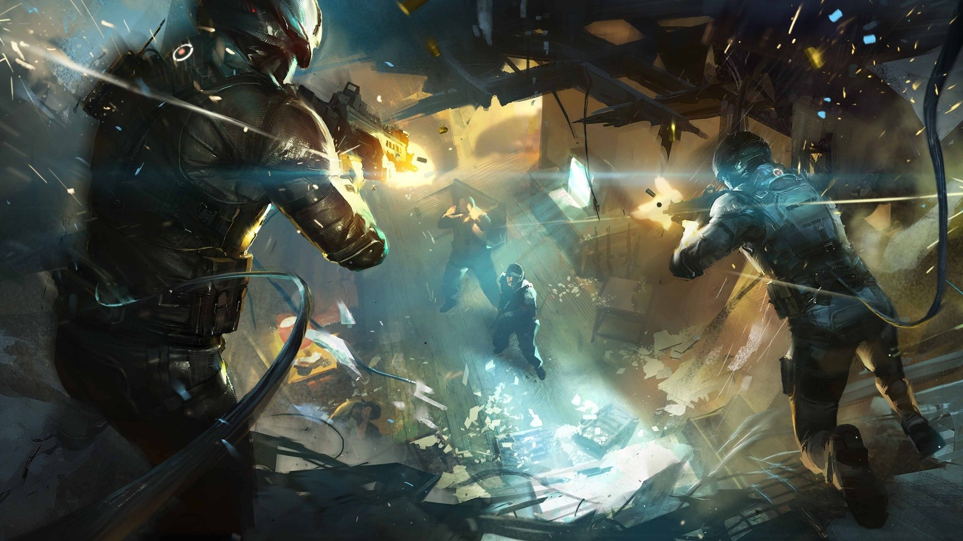 Download Video Game Tom Clancy's Rainbow 6: Patriots Art