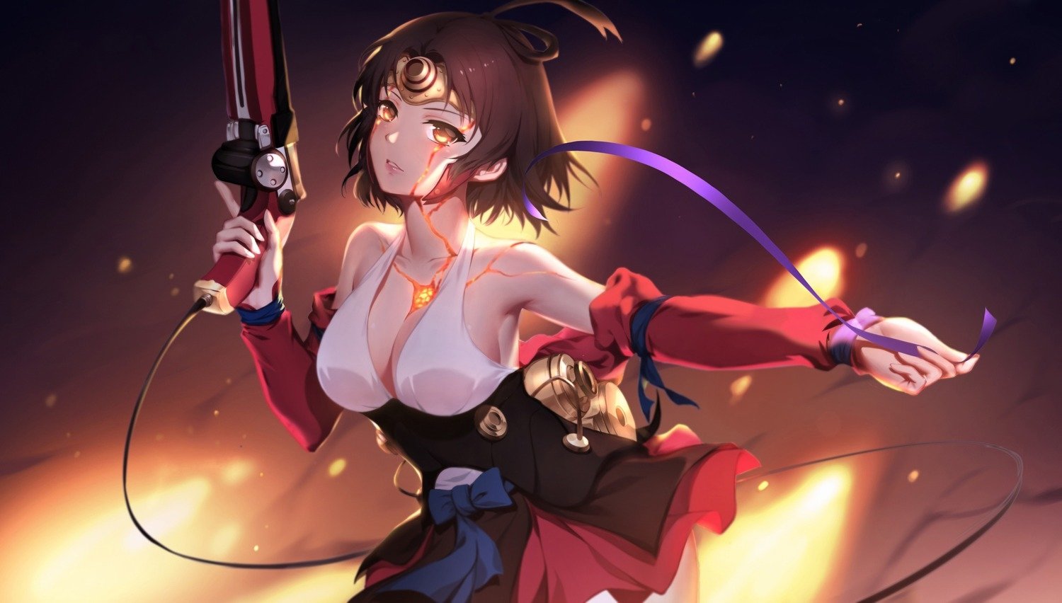 Download Kabaneri Of The Iron Fortress Mumei (Kabaneri Of The Iron Fortress) Anime Art