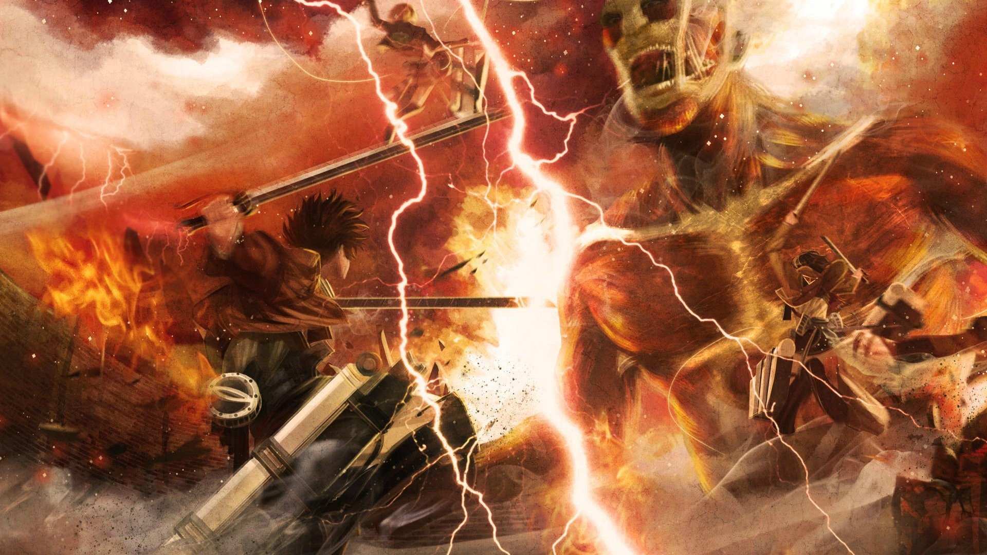 Download Anime Attack On Titan Art
