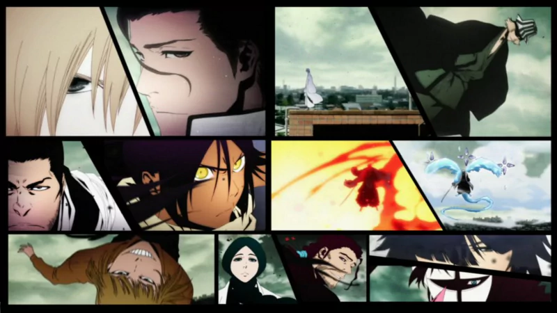 Shunsui Kyōraku Genryūsai Shigekuni Yamamoto Sōsuke Aizen Ichigo Kurosaki Yoruichi Shihôin Isshin Kurosaki Unohana Retsu Shinji Hirako Lisa Yadomaru Soifon (Bleach) Tōshirō Hitsugaya Gin Ichimaru Kisuke Urahara Anime Bleach Image