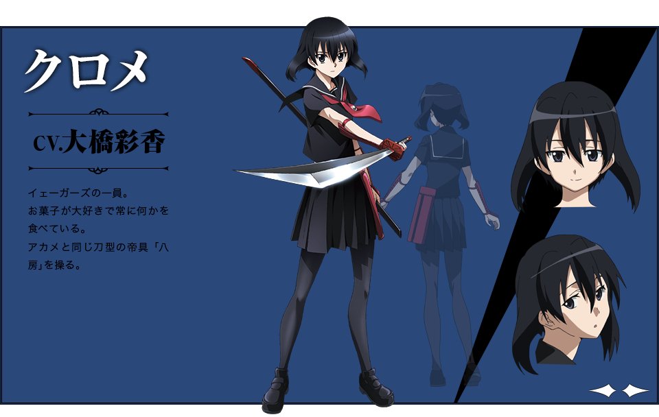 Download Kurome (Akame Ga Kill!) Anime Akame Ga Kill! Art