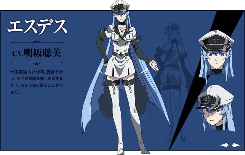Esdeath (Akame Ga Kill!) Anime Akame ga Kill! Image