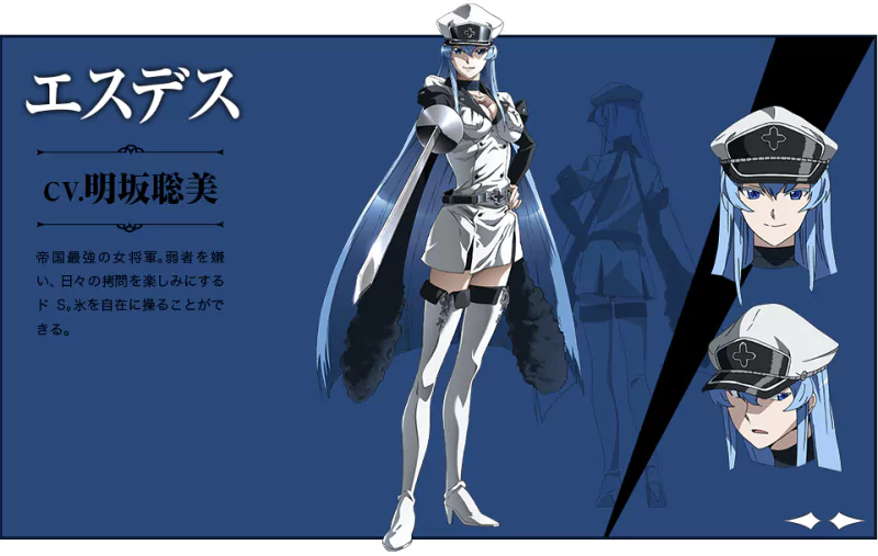 Esdeath (Akame Ga Kill!) Anime Akame ga Kill! Image