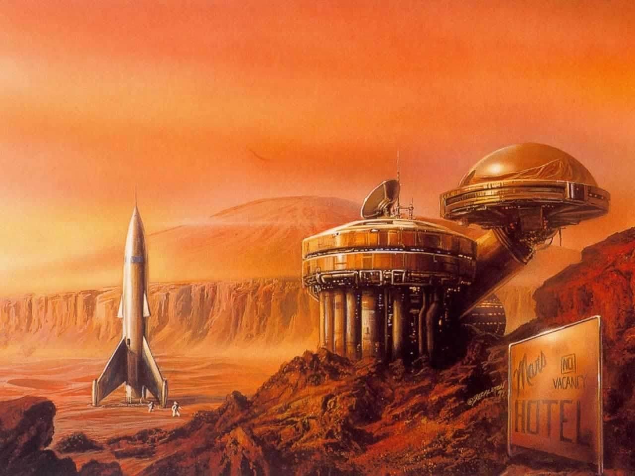 Download Sci Fi Mars Art
