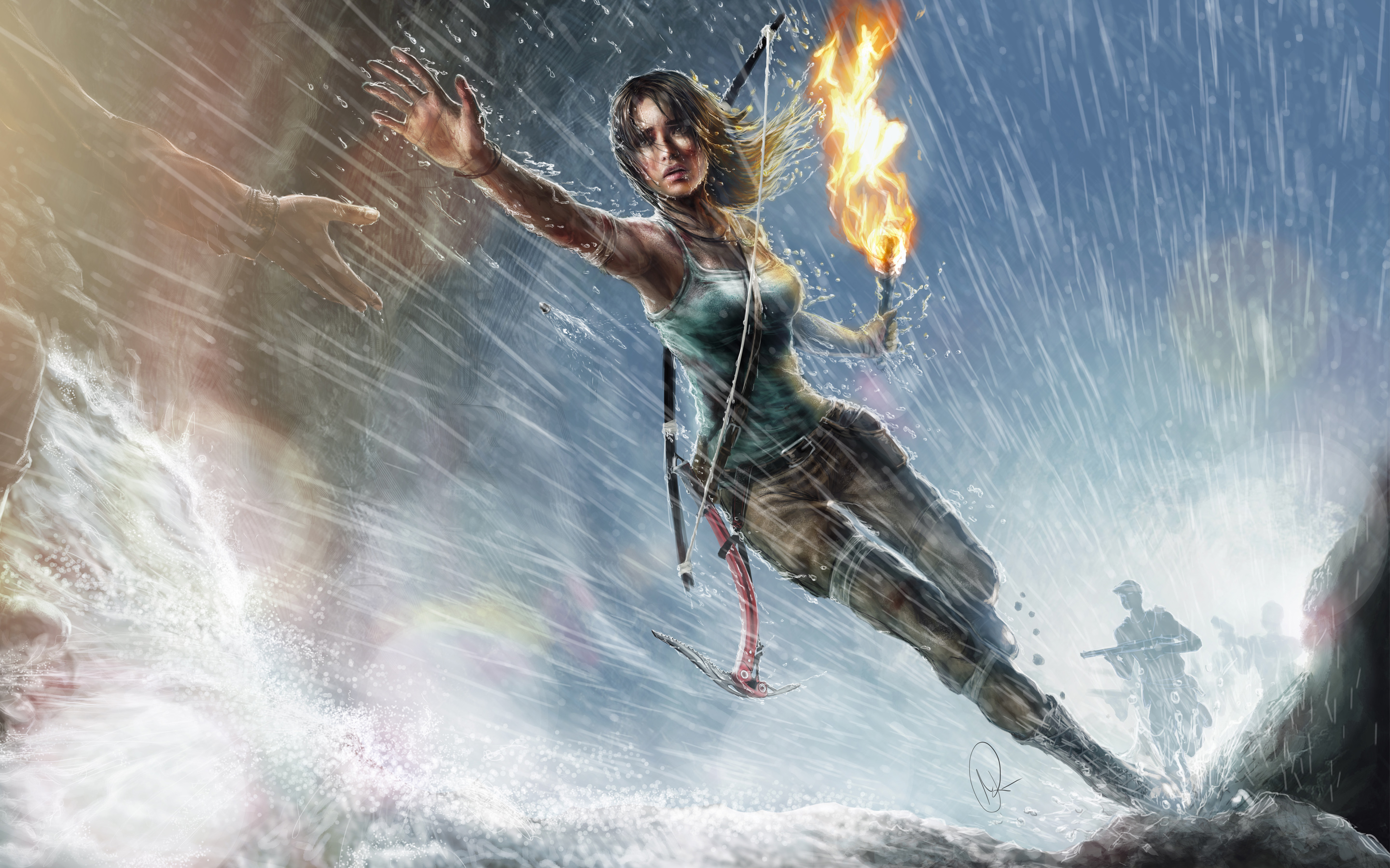 Tomb Raider Art by Mominur Rahman