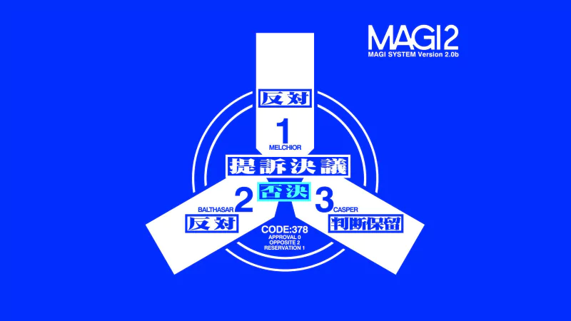 Magi (Neon Genesis Evangelion) Anime Neon Genesis Evangelion Image