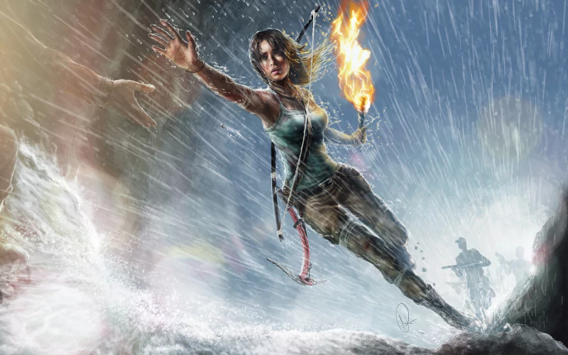 Lara Croft video game Tomb Raider Image