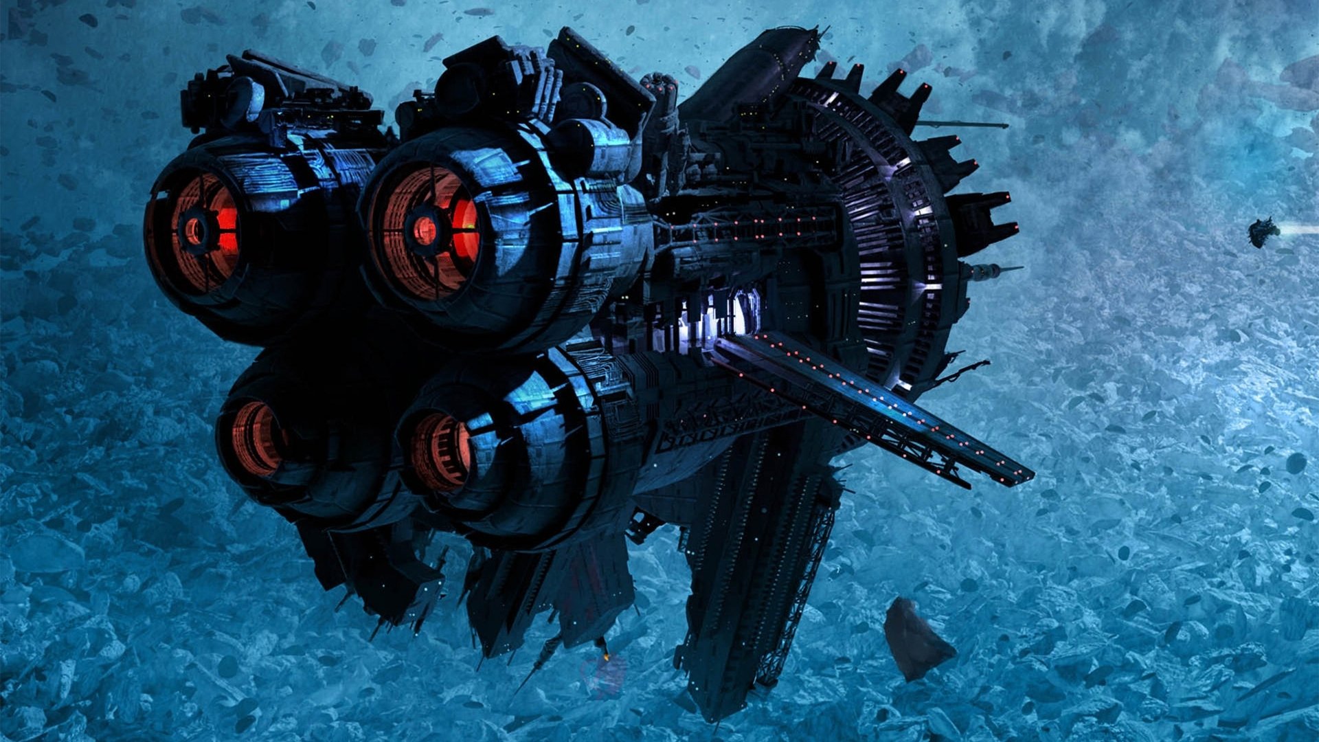 Download Sci Fi Spaceship Art