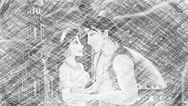 cartoon Jasmine Aladdin movie Aladdin (1992) Image