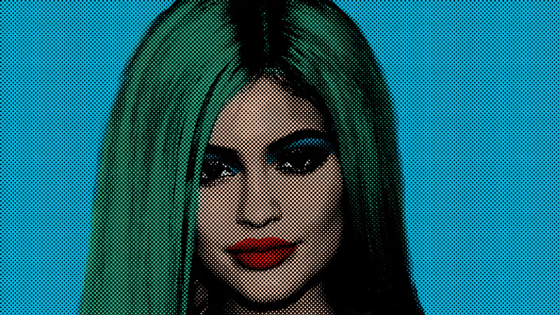 Celebrity Kylie Jenner poster girl model Image