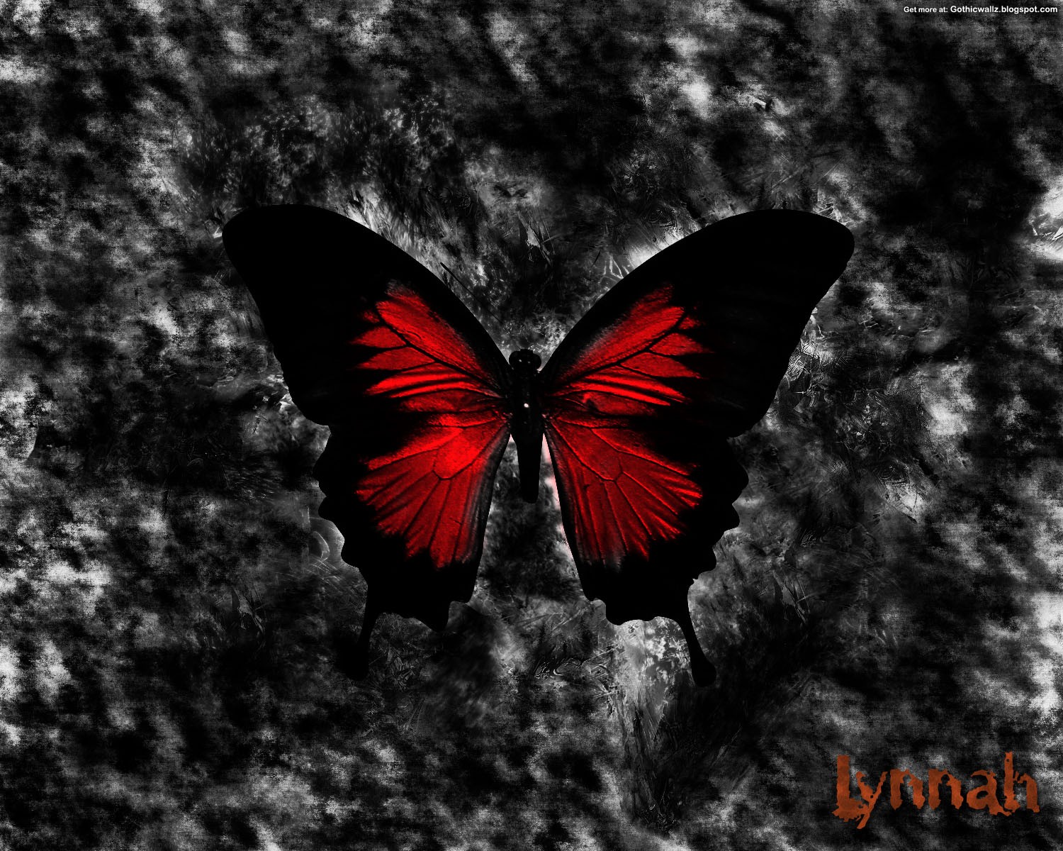 Red Butterfly Art - ID: 90689