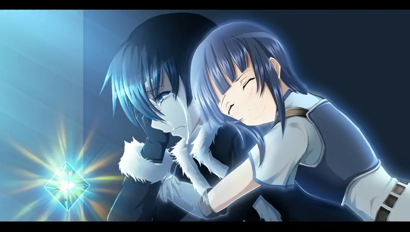 Kirito (Sword Art Online) Sachi (Sword Art Online) Anime Sword Art Online Image