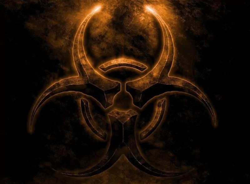 brown symbol Sci Fi biohazard Image