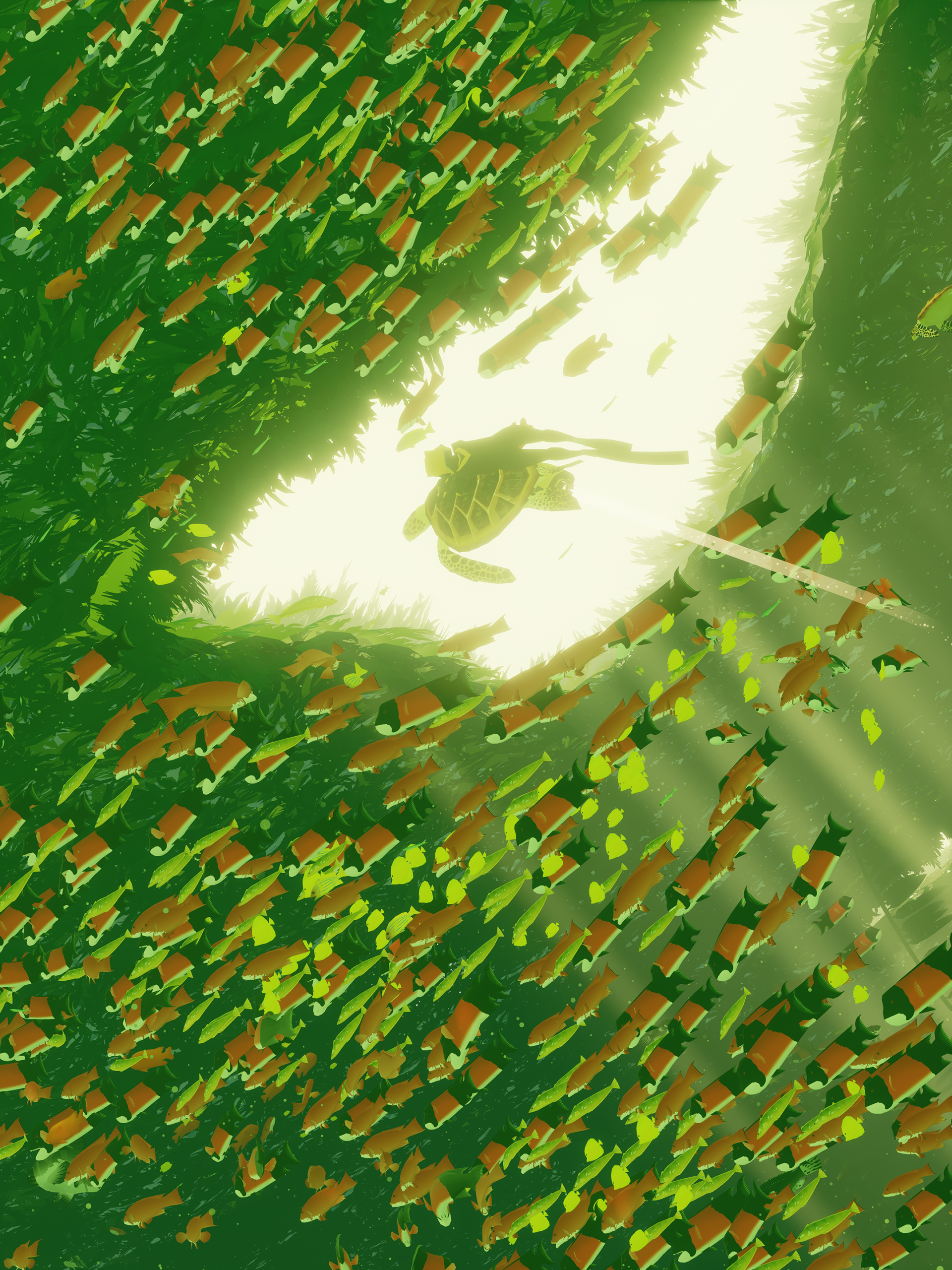 Download Video Game Abzu Art