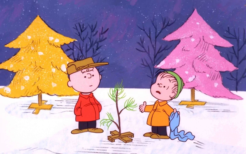 Christmas Charlie Brown Comic Peanuts Image