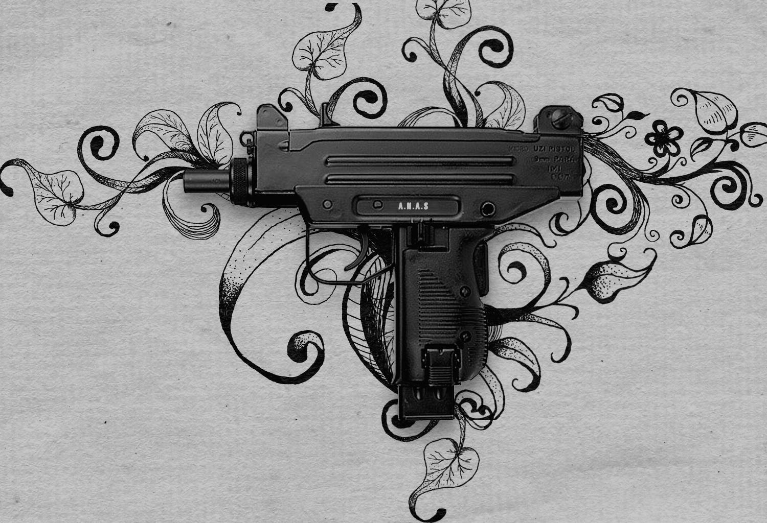 Gun artistic Wallpaper by Anaswallpapers7