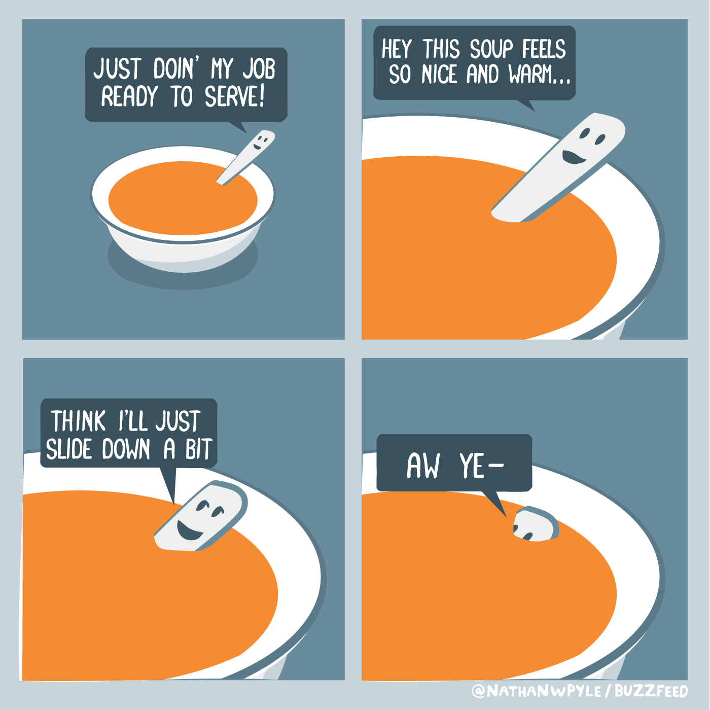 Soup Spoon Comic by nathanwpyle