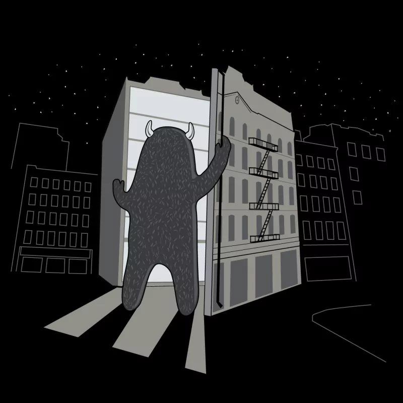  Monster Fridge by nathanwpyle