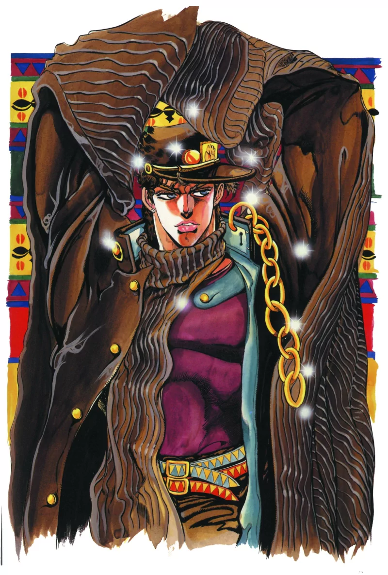  JoJo's Bizarre Adventure: Stardust Crusaders Vol. 10 Cover - Jotaro Kujo by Hirohiko Araki