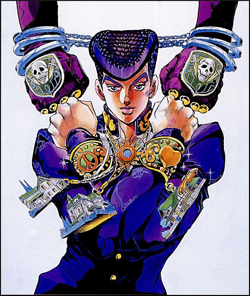 JoJo's Bizarre Adventure: Diamond is Unbreakable - Josuke Posing by  Hirohiko Araki