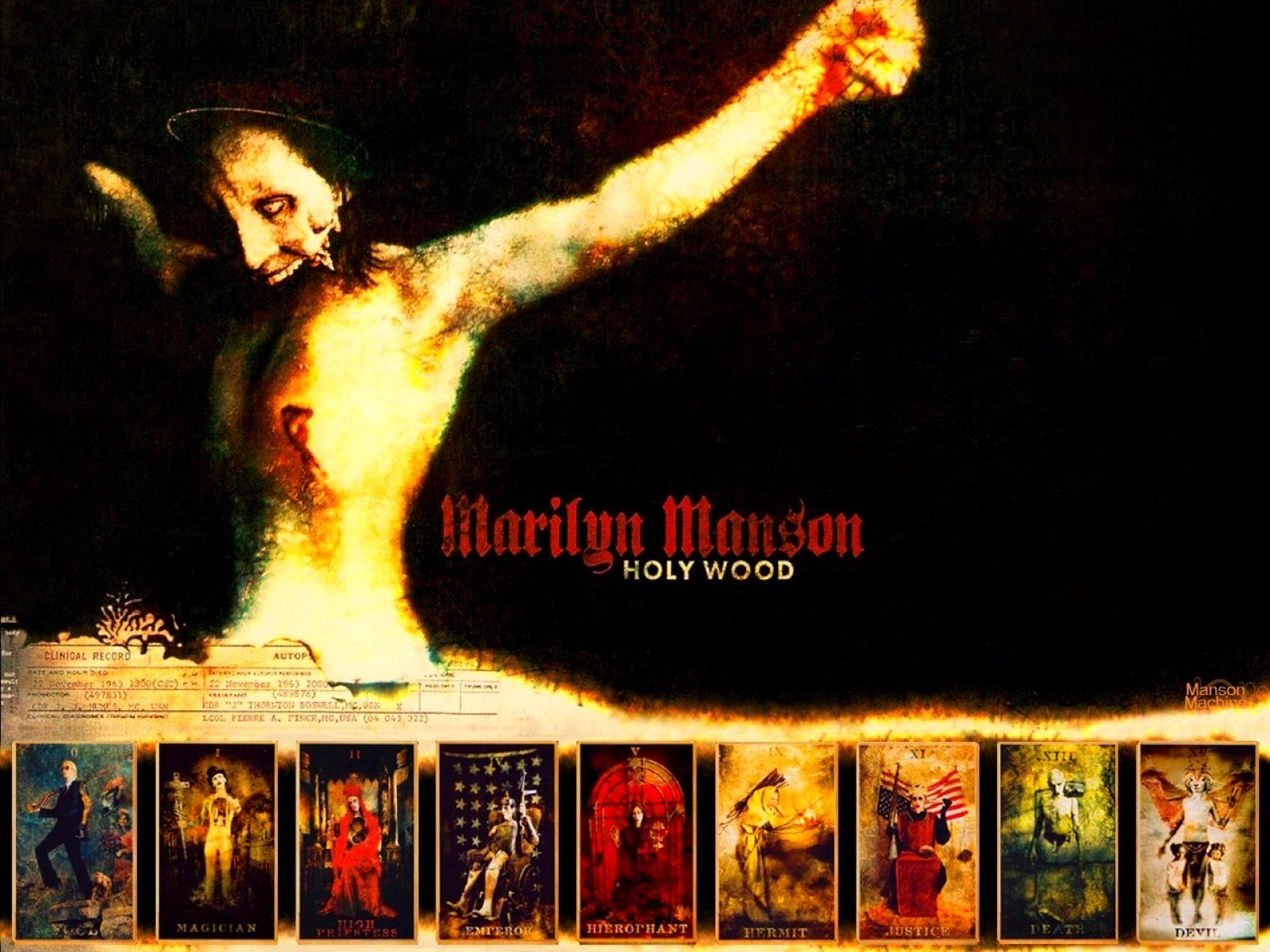 Download Heavy Metal Industrial Metal Music Marilyn Manson Art