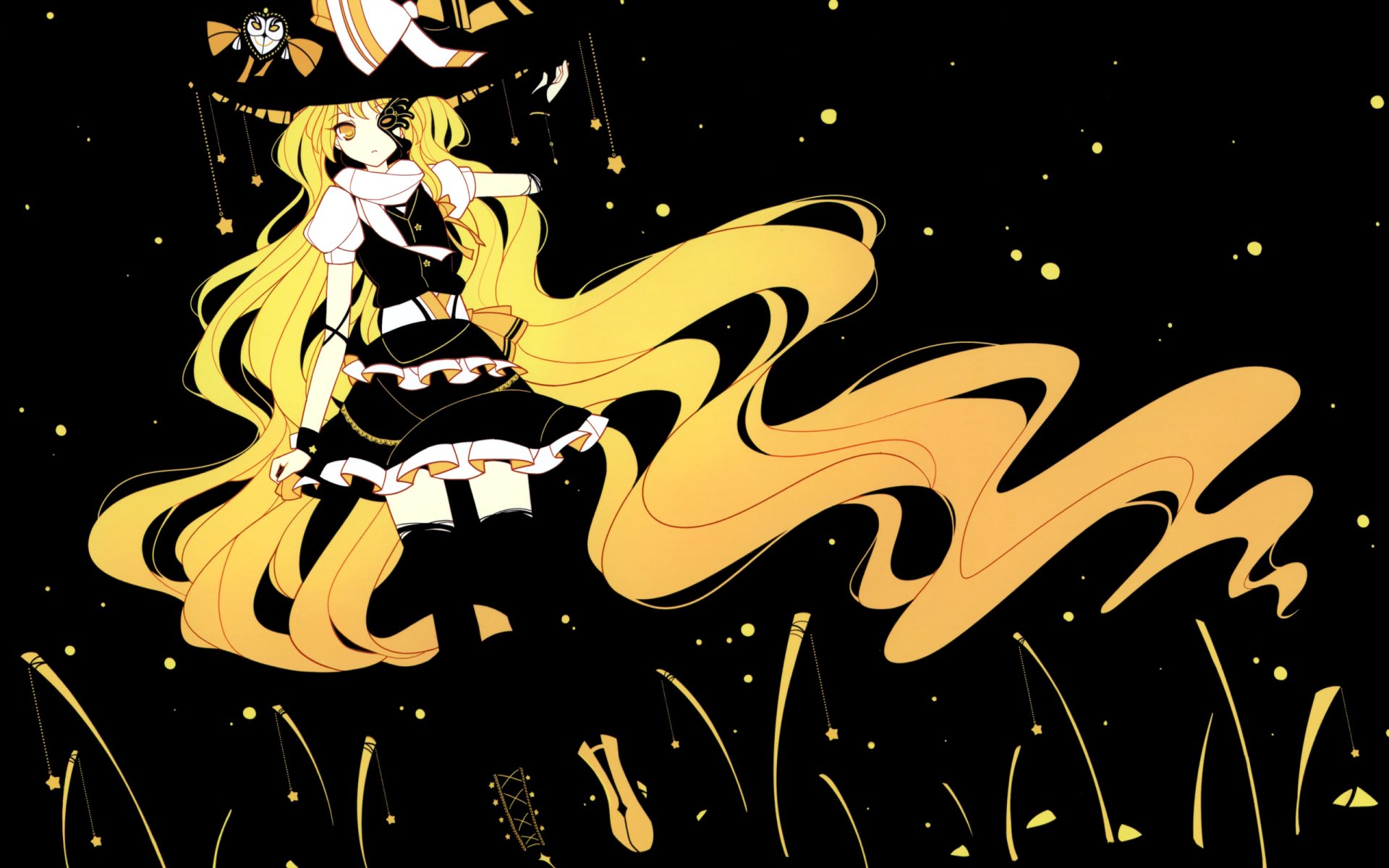 Download Marisa Kirisame Anime Touhou Art